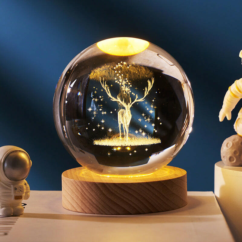 3D Planet Lamp – Perfect Gift & Elegant Decor.