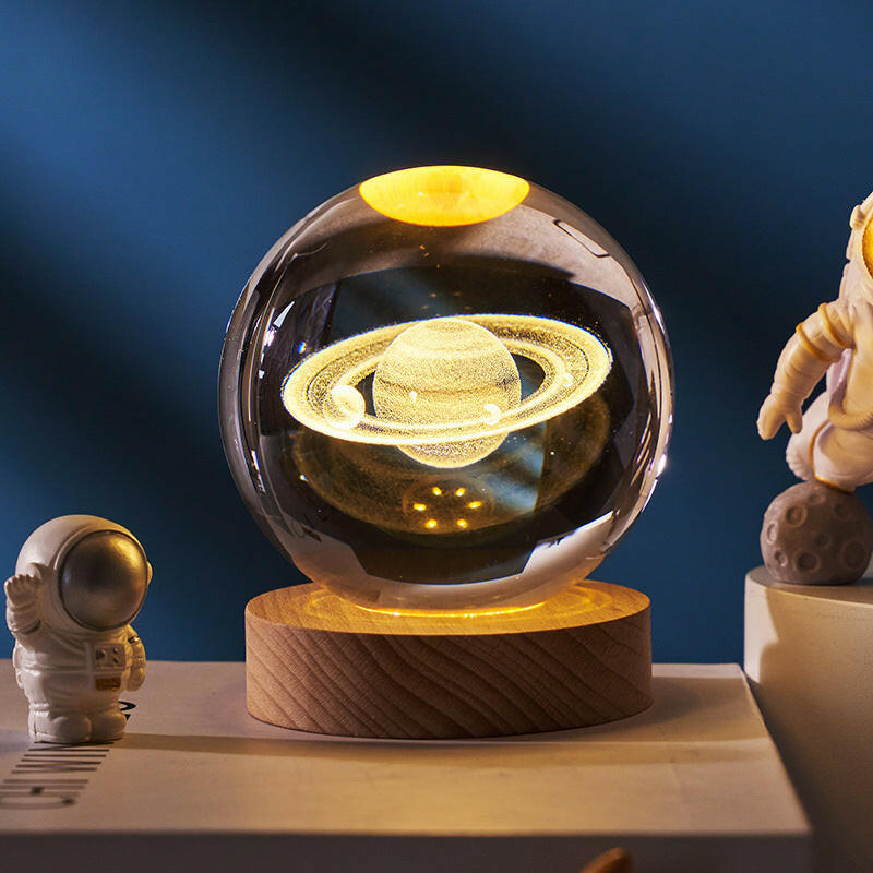 3D Planet Lamp – Perfect Gift & Elegant Decor.