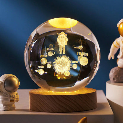 3D Planet Lamp – Perfect Gift & Elegant Decor.