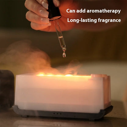 Timing Simulation Aroma Diffuser Usb Household Flame Humidifier Aromatherapy Machine Spray Air Flame Humidifier Diffuser